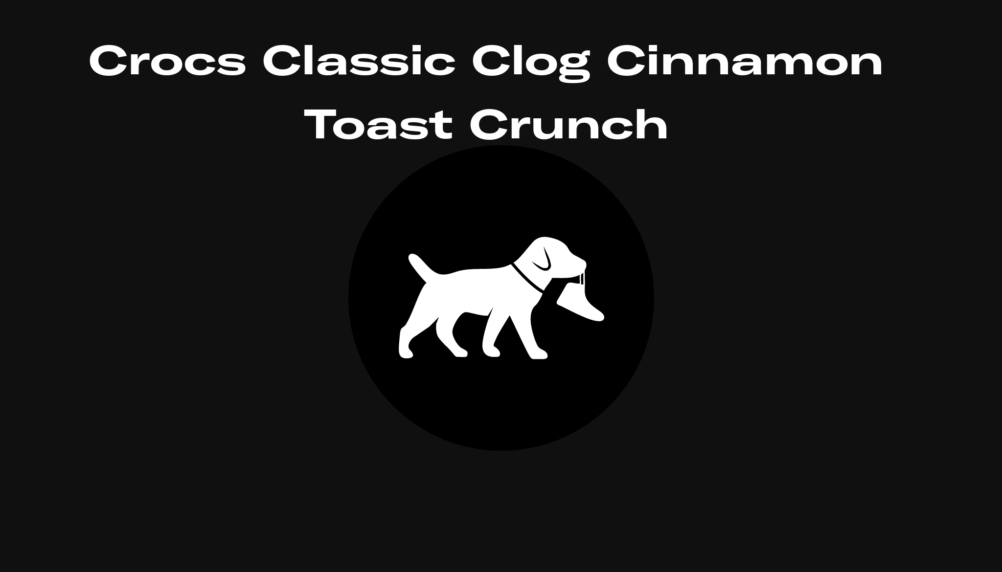 Crocs Classic Clog Cinnamon Toast Crunch, Raffles and Release Date